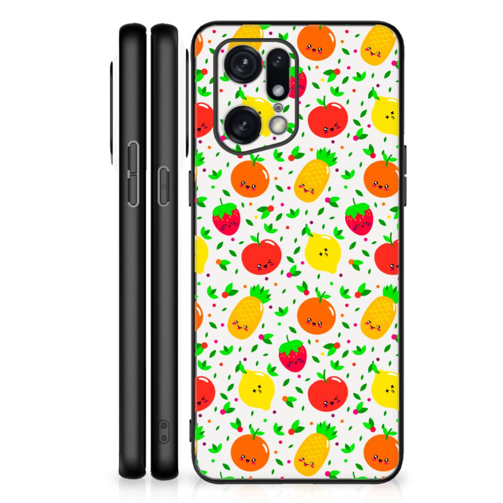 OPPO Find X5 Pro Back Cover Hoesje Fruits