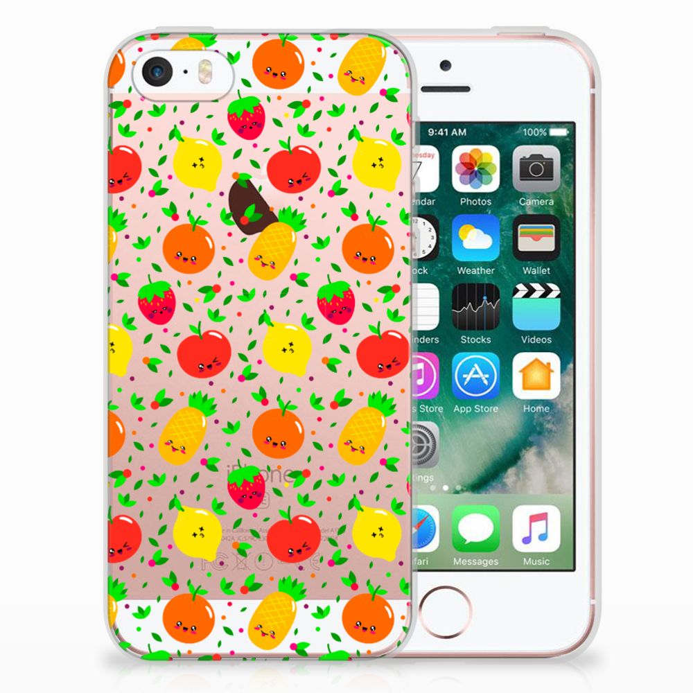 Apple iPhone SE | 5S Siliconen Case Fruits