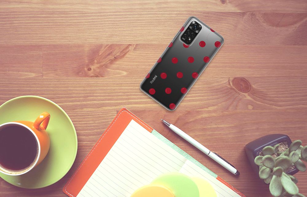 Xiaomi Redmi 10 | Redmi Note 11 4G Siliconen Case Cherries