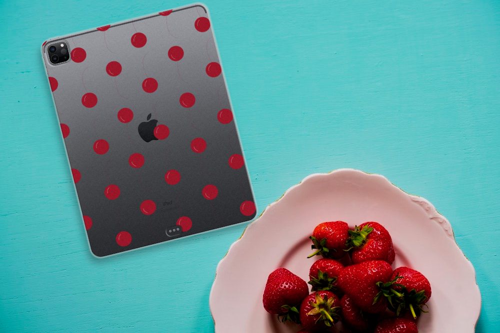 iPad Pro 12.9 (2020) | iPad Pro 12.9 (2021) Tablet Cover Cherries