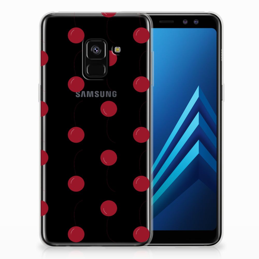 Samsung Galaxy A8 (2018) Siliconen Case Cherries