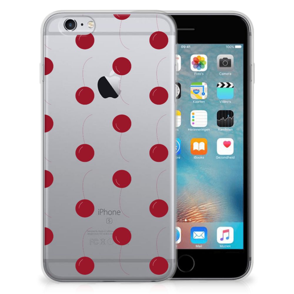 Apple iPhone 6 | 6s Siliconen Case Cherries
