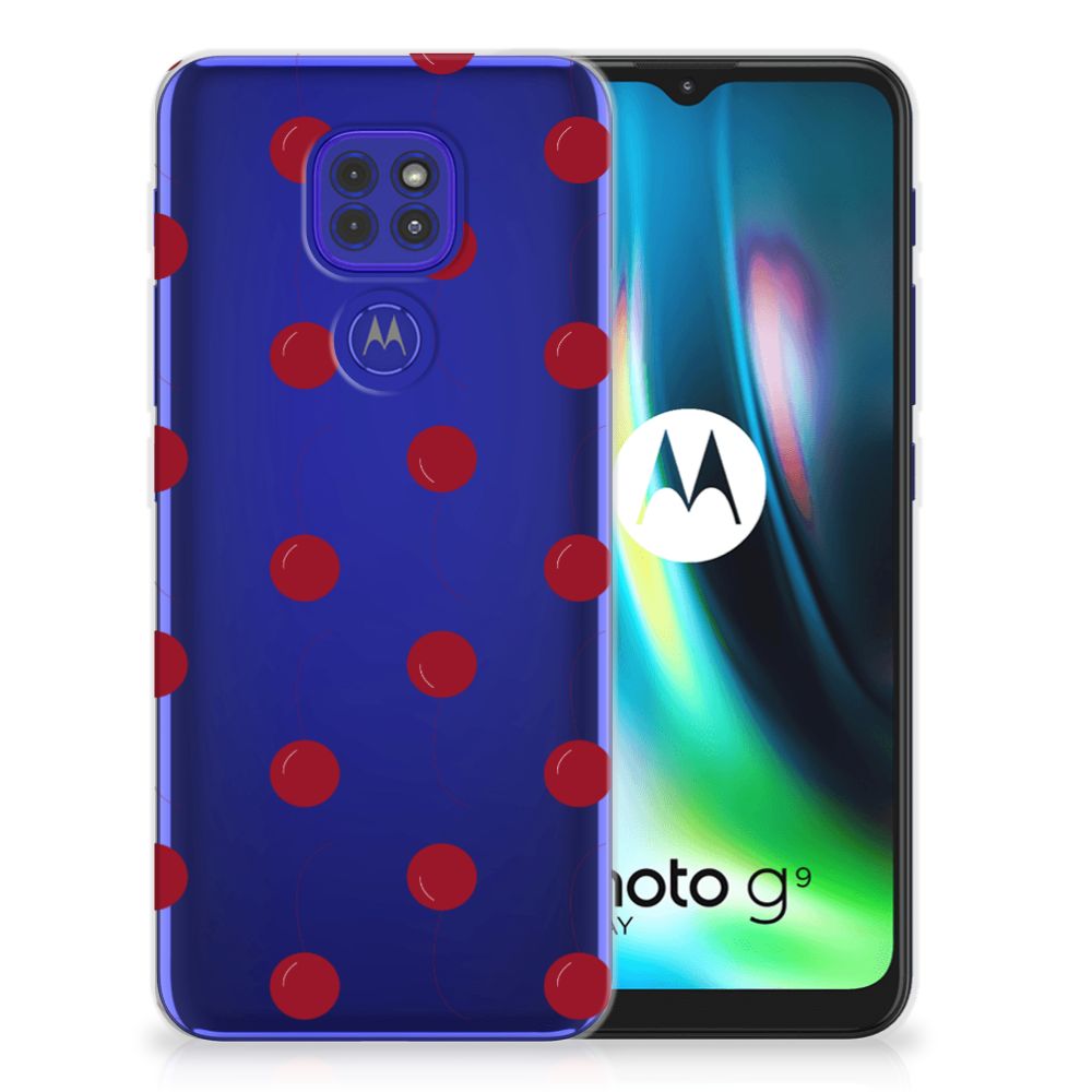 Motorola Moto G9 Play | E7 Plus Siliconen Case Cherries