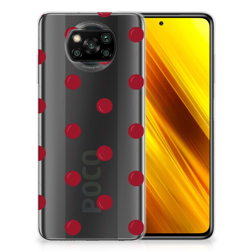 Xiaomi Poco X3 | Poco X3 Pro Siliconen Case Cherries