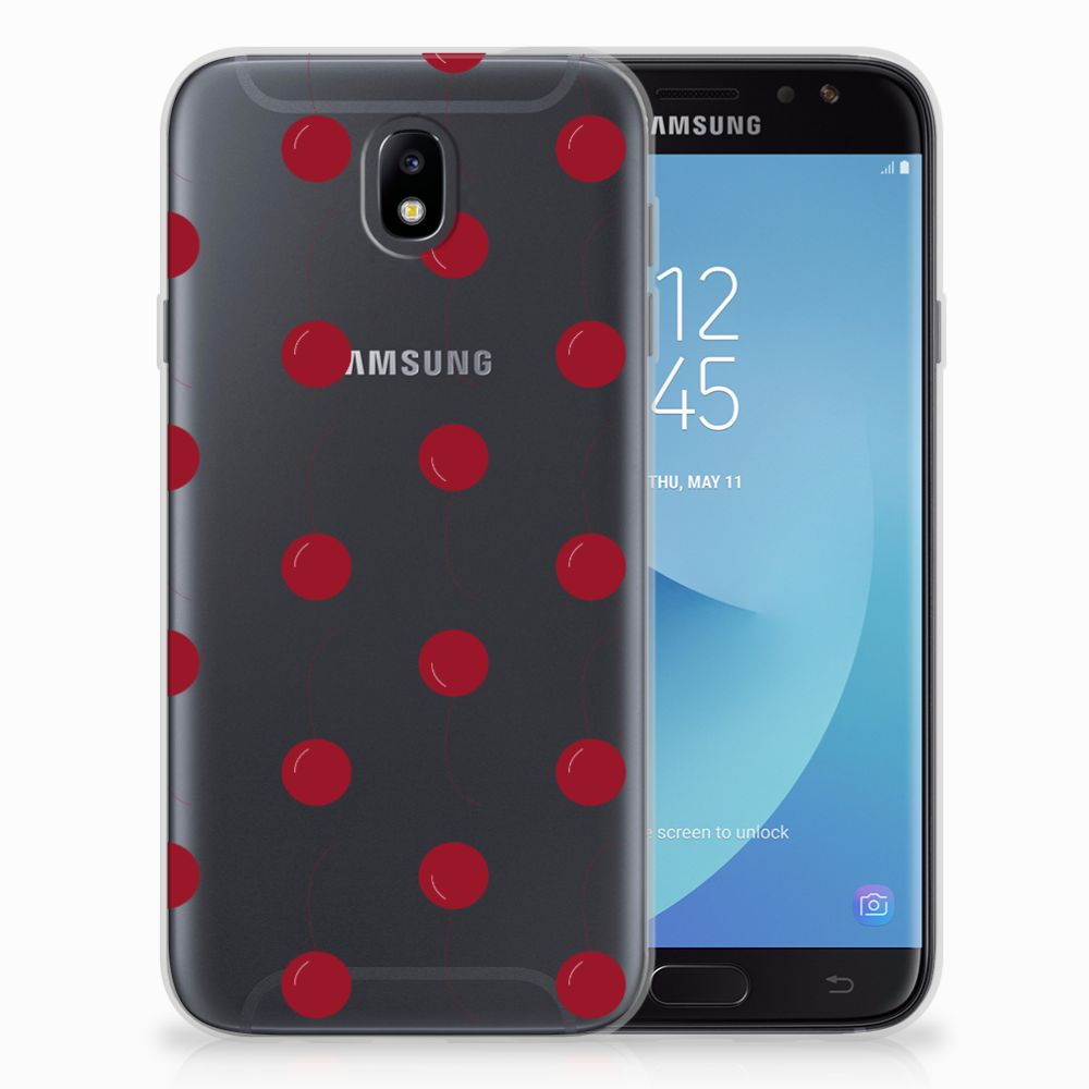 Samsung Galaxy J7 2017 | J7 Pro Siliconen Case Cherries