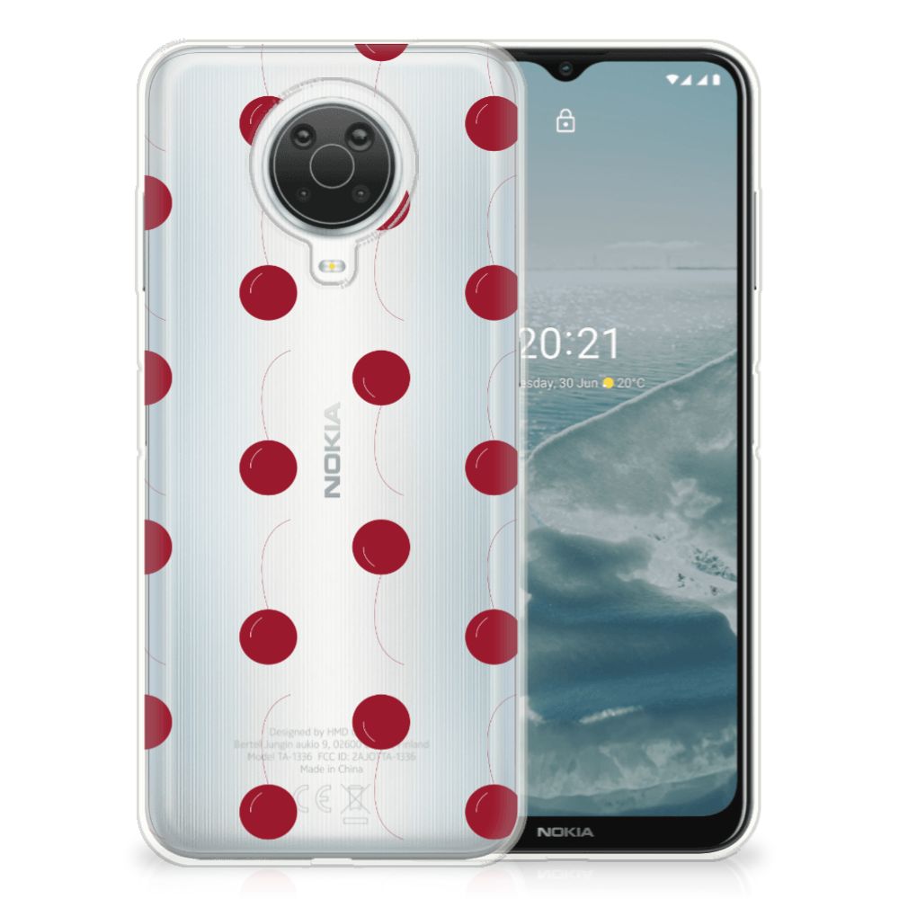Nokia G20 | G10 Siliconen Case Cherries