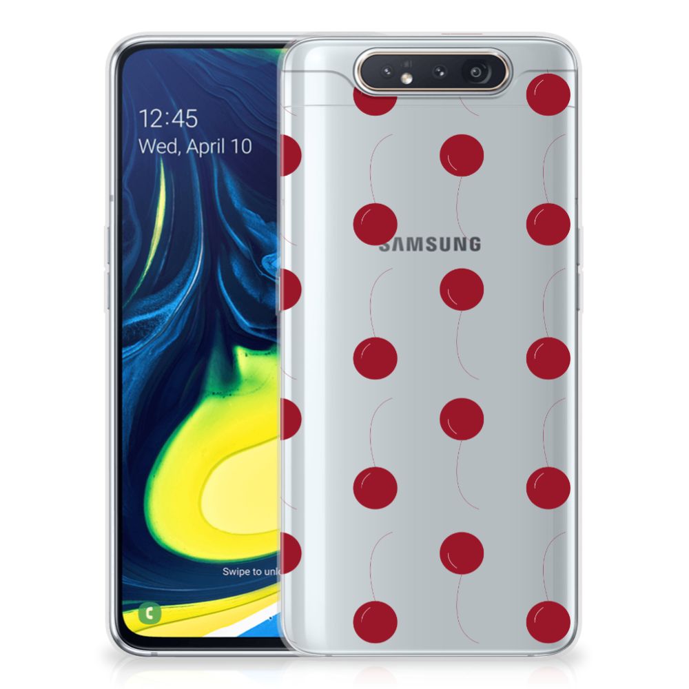 Samsung Galaxy A80 Siliconen Case Cherries