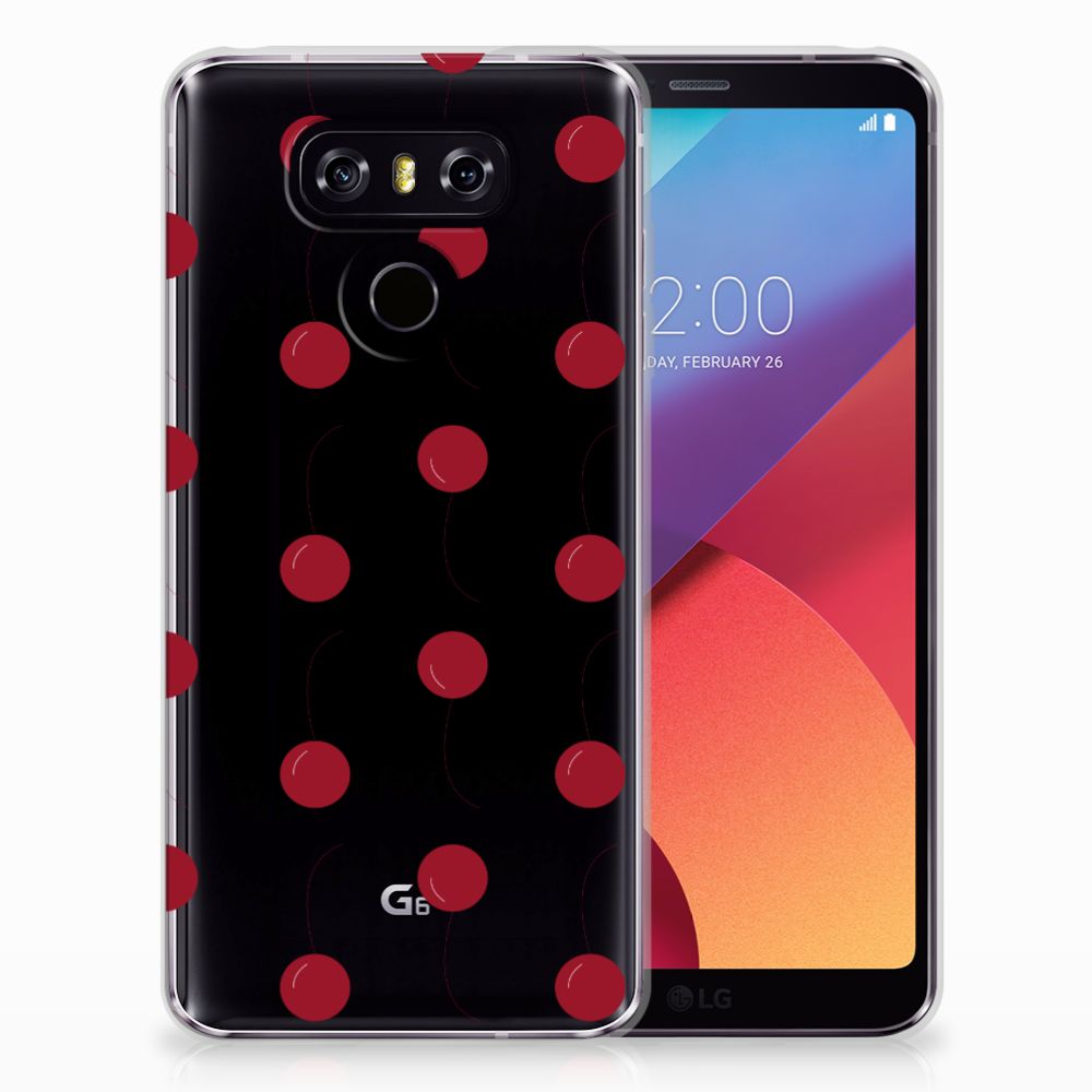 LG G6 Siliconen Case Cherries
