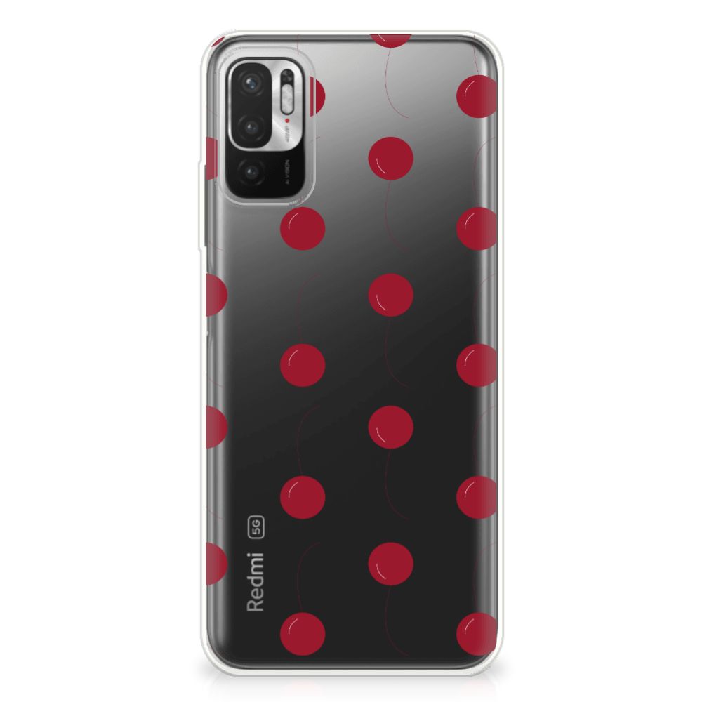 Xiaomi Redmi Note 10/10T 5G | Poco M3 Pro Siliconen Case Cherries