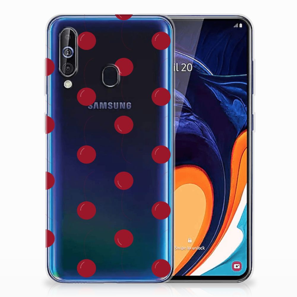 Samsung Galaxy A60 Siliconen Case Cherries