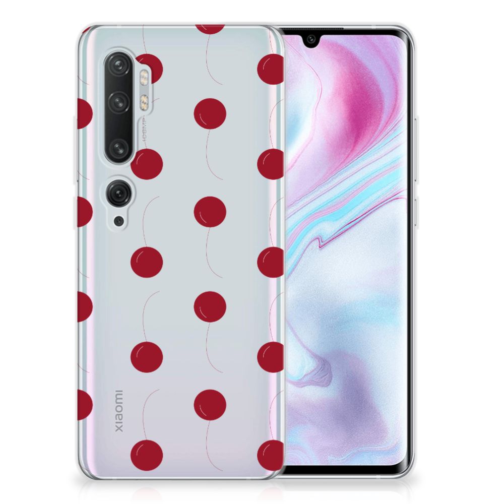 Xiaomi Mi Note 10 Pro Siliconen Case Cherries