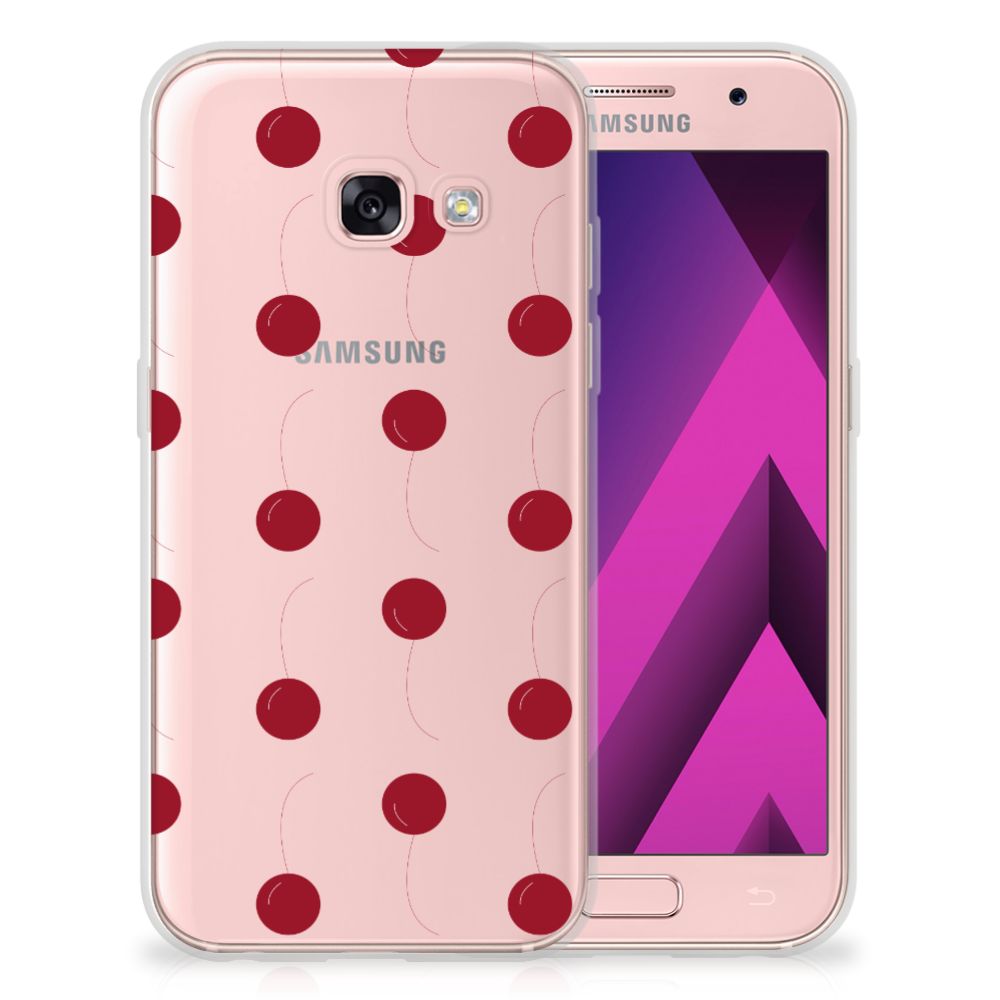 Samsung Galaxy A3 2017 Siliconen Case Cherries