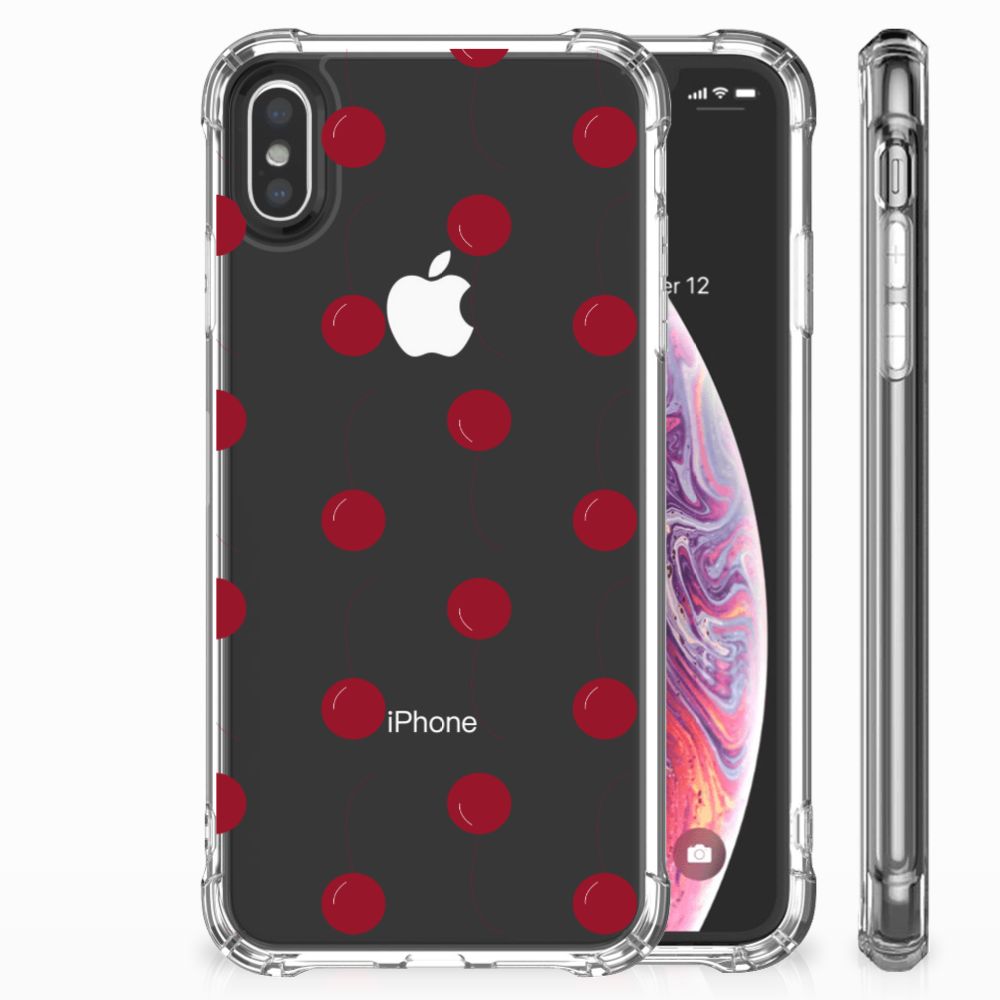 Apple iPhone X | Xs Beschermhoes Cherries