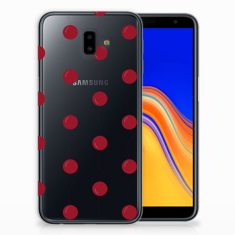 Samsung Galaxy J6 Plus (2018) Siliconen Case Cherries