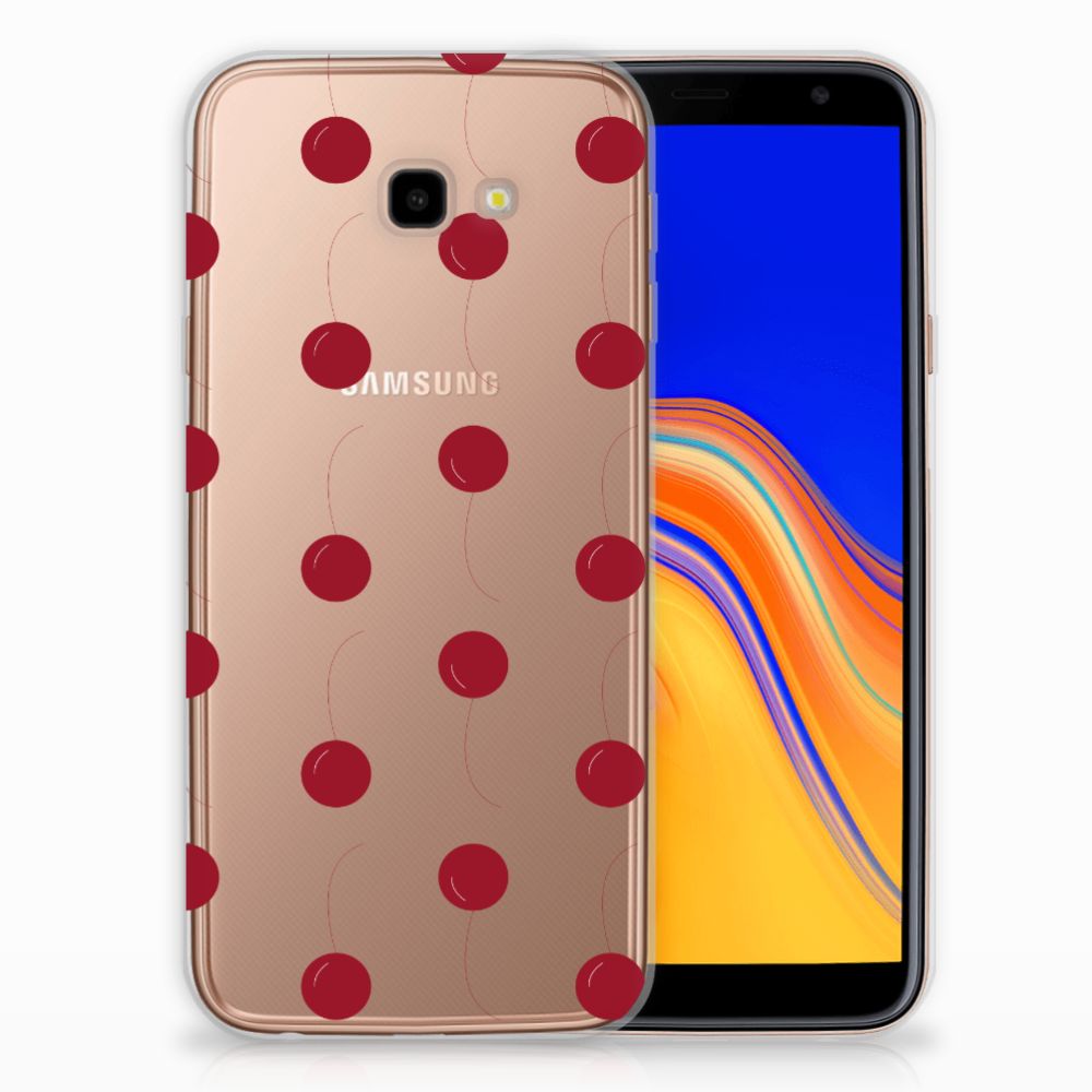 Samsung Galaxy J4 Plus (2018) Siliconen Case Cherries