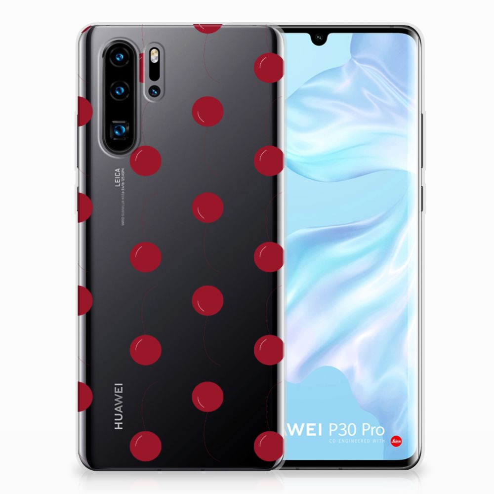 Huawei P30 Pro Siliconen Case Cherries