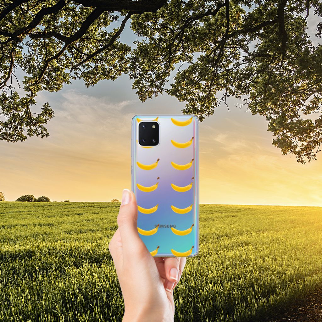 Samsung Galaxy Note 10 Lite Siliconen Case Banana