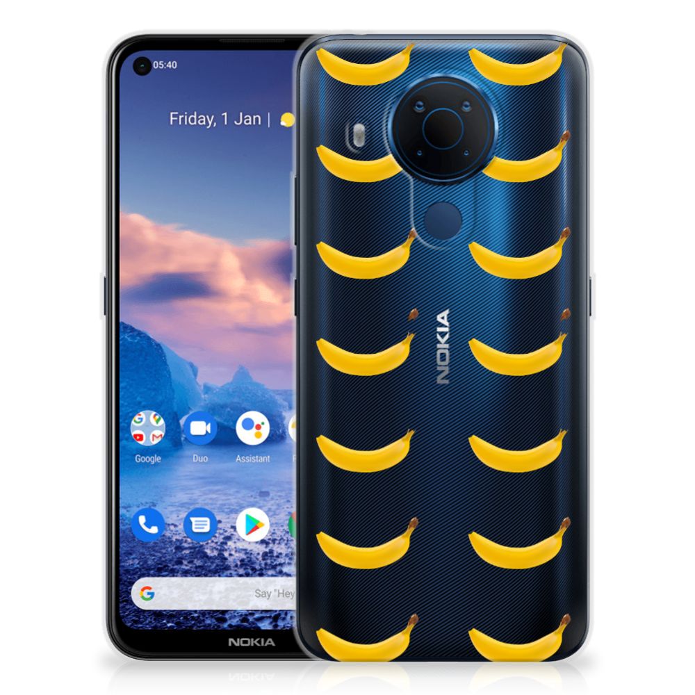 Nokia 5.4 Siliconen Case Banana