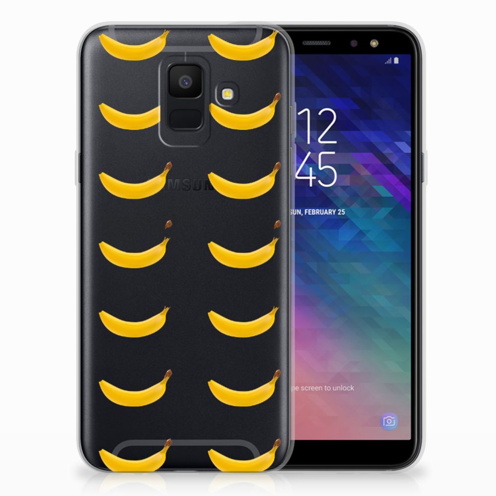 Samsung Galaxy A6 (2018) Siliconen Case Banana
