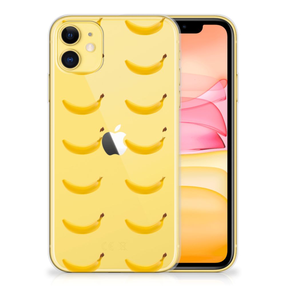 Apple iPhone 11 Siliconen Case Banana