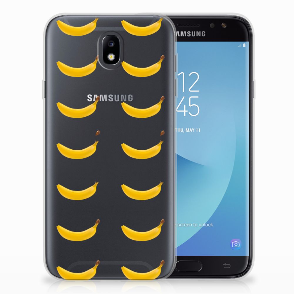 Samsung Galaxy J7 2017 | J7 Pro Siliconen Case Banana