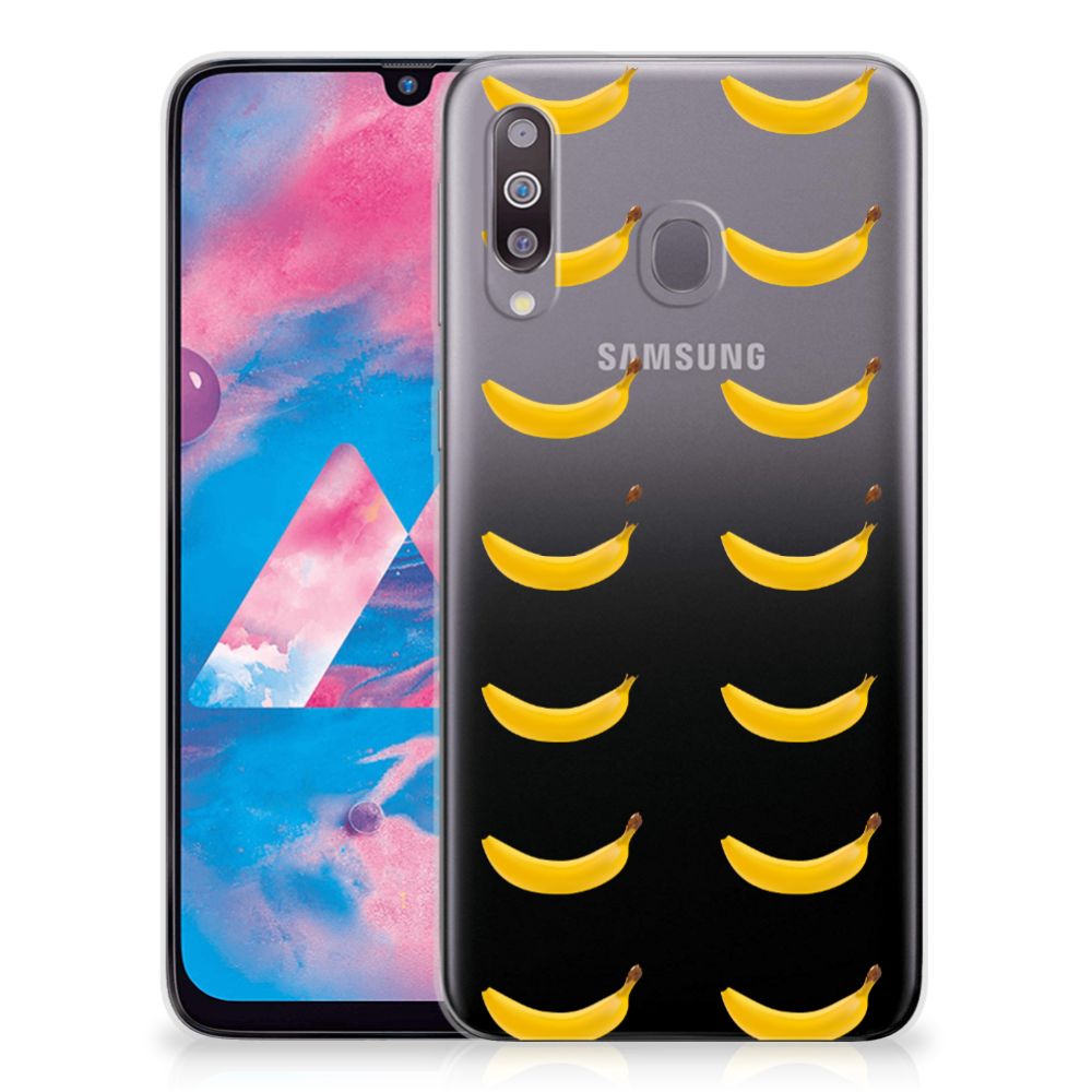 Samsung Galaxy M30 Siliconen Case Banana