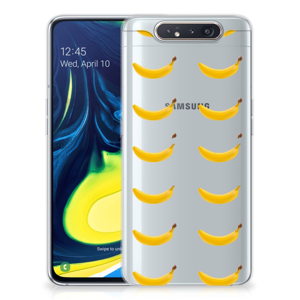 Samsung Galaxy A80 Siliconen Case Banana