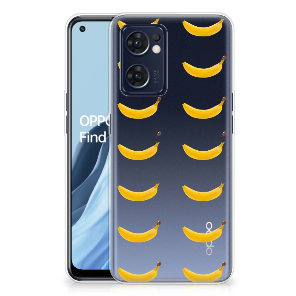 OPPO Reno 7 5G | Find X5 Lite Siliconen Case Banana