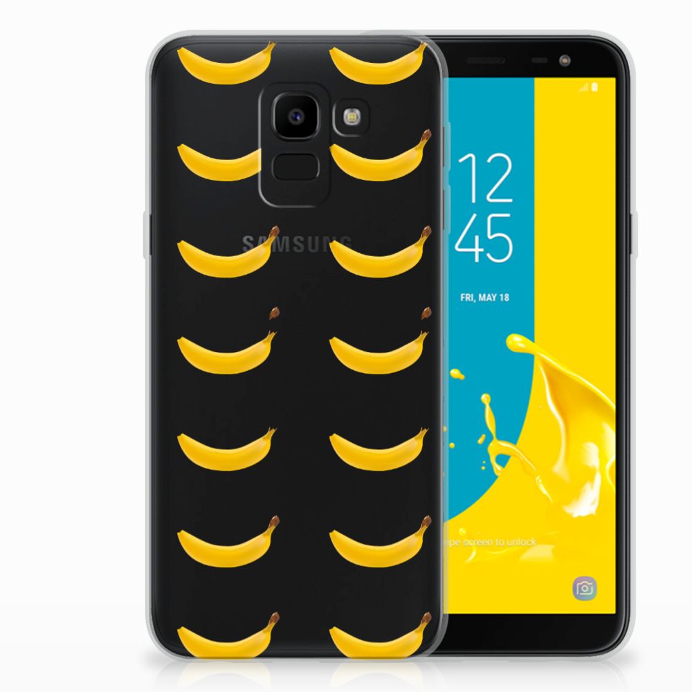 Samsung Galaxy J6 2018 Siliconen Case Banana