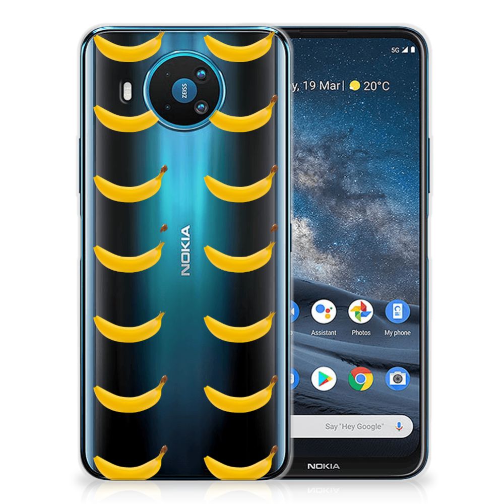 Nokia 8.3 Siliconen Case Banana