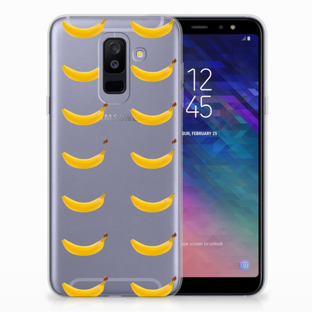 Samsung Galaxy A6 Plus (2018) Siliconen Case Banana
