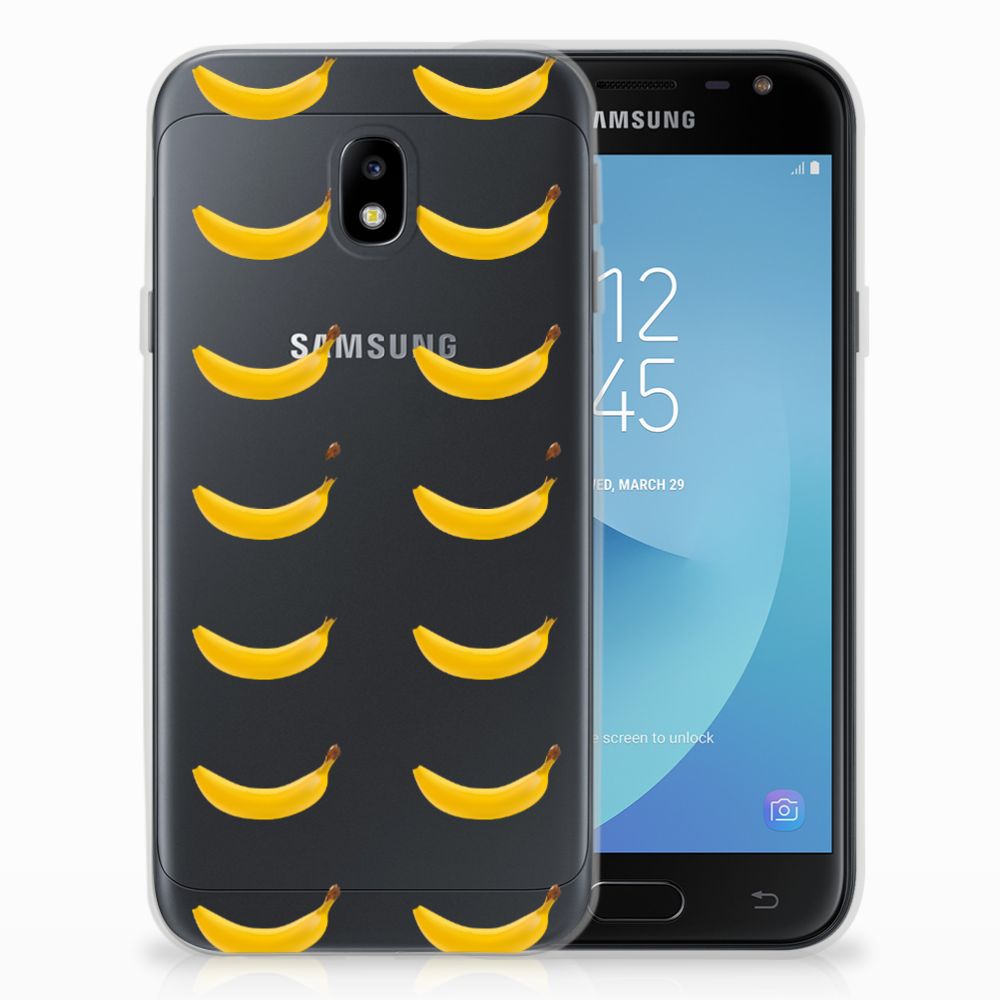 Samsung Galaxy J3 2017 Siliconen Case Banana