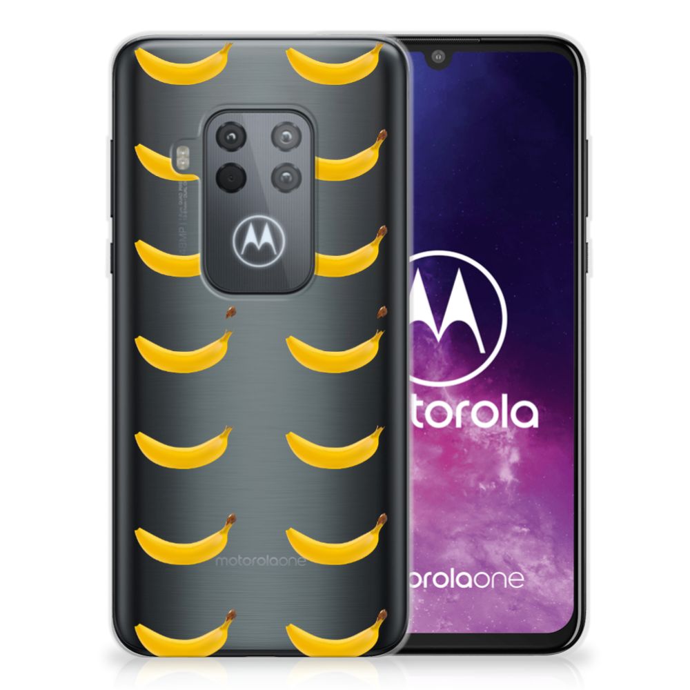 Motorola One Zoom Siliconen Case Banana