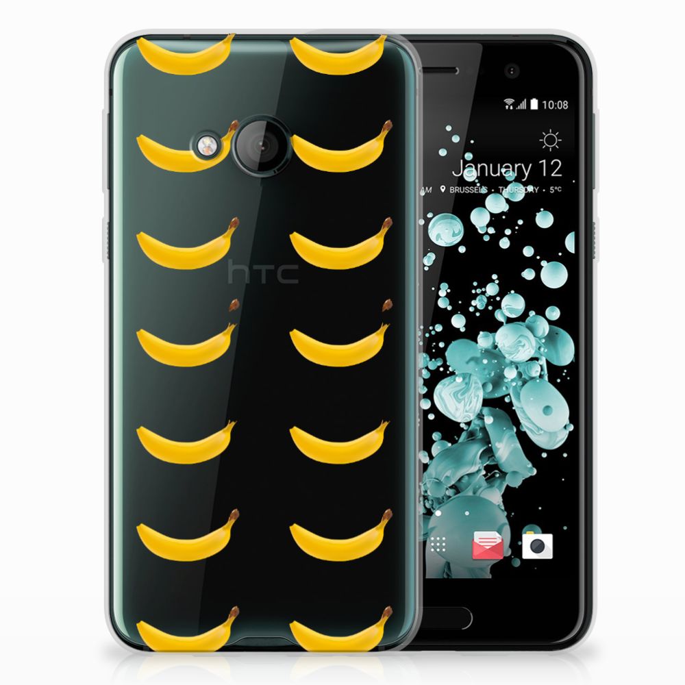 HTC U Play Siliconen Case Banana