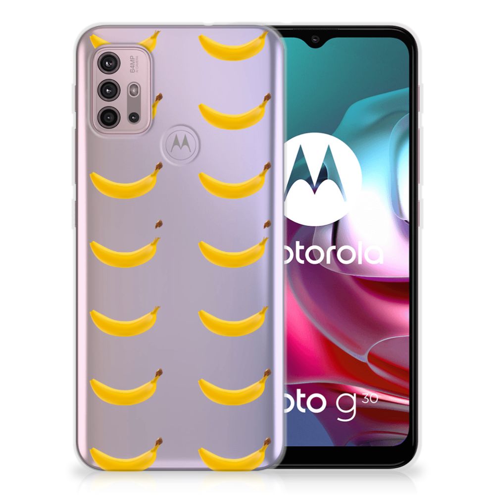 Motorola Moto G30 | G10 Siliconen Case Banana