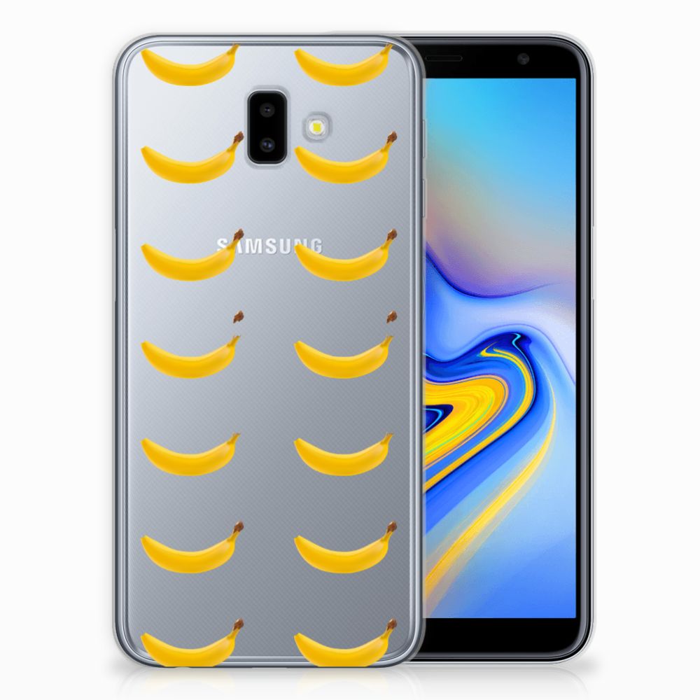 Samsung Galaxy J6 Plus (2018) Siliconen Case Banana