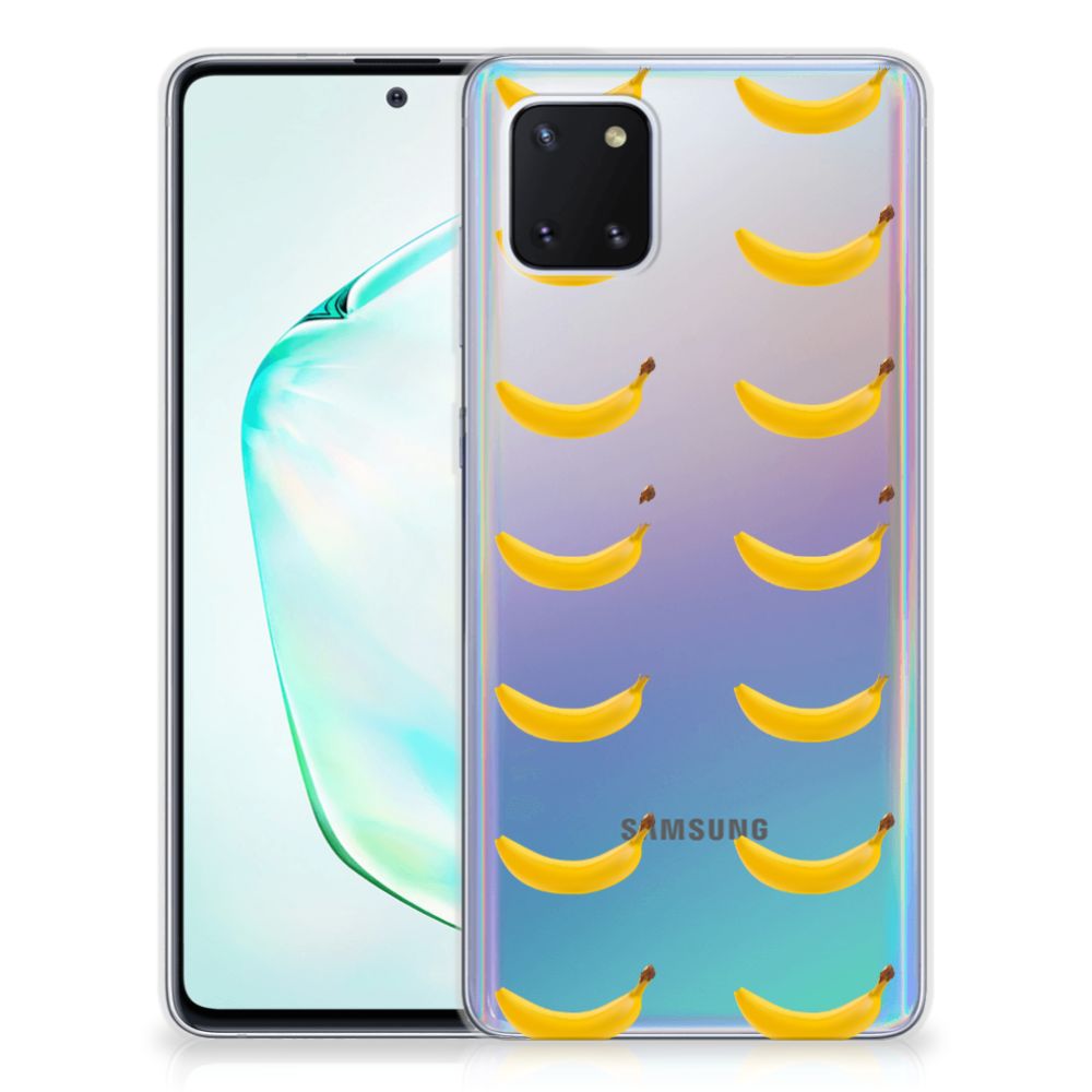 Samsung Galaxy Note 10 Lite Siliconen Case Banana