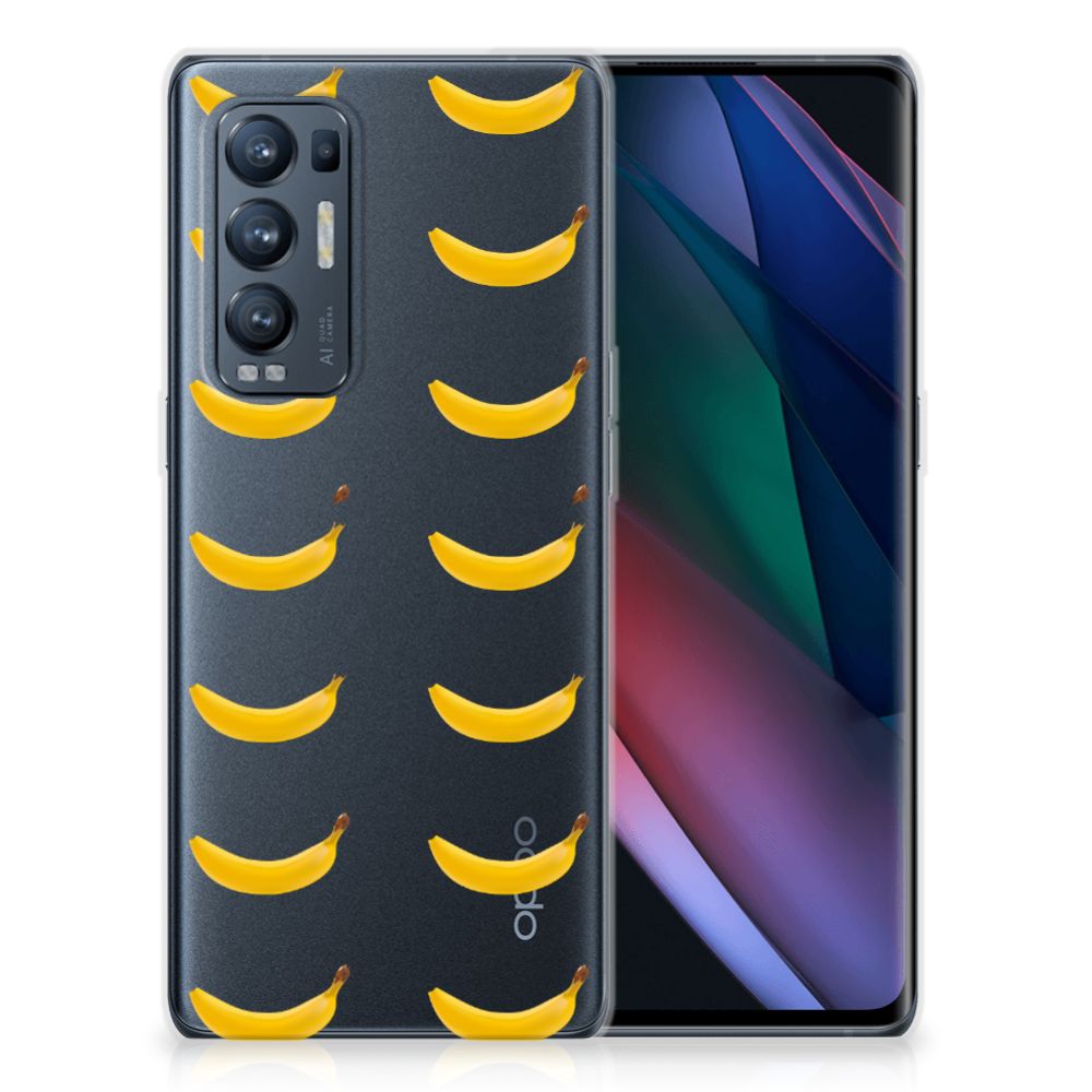 OPPO Find X3 Neo Siliconen Case Banana