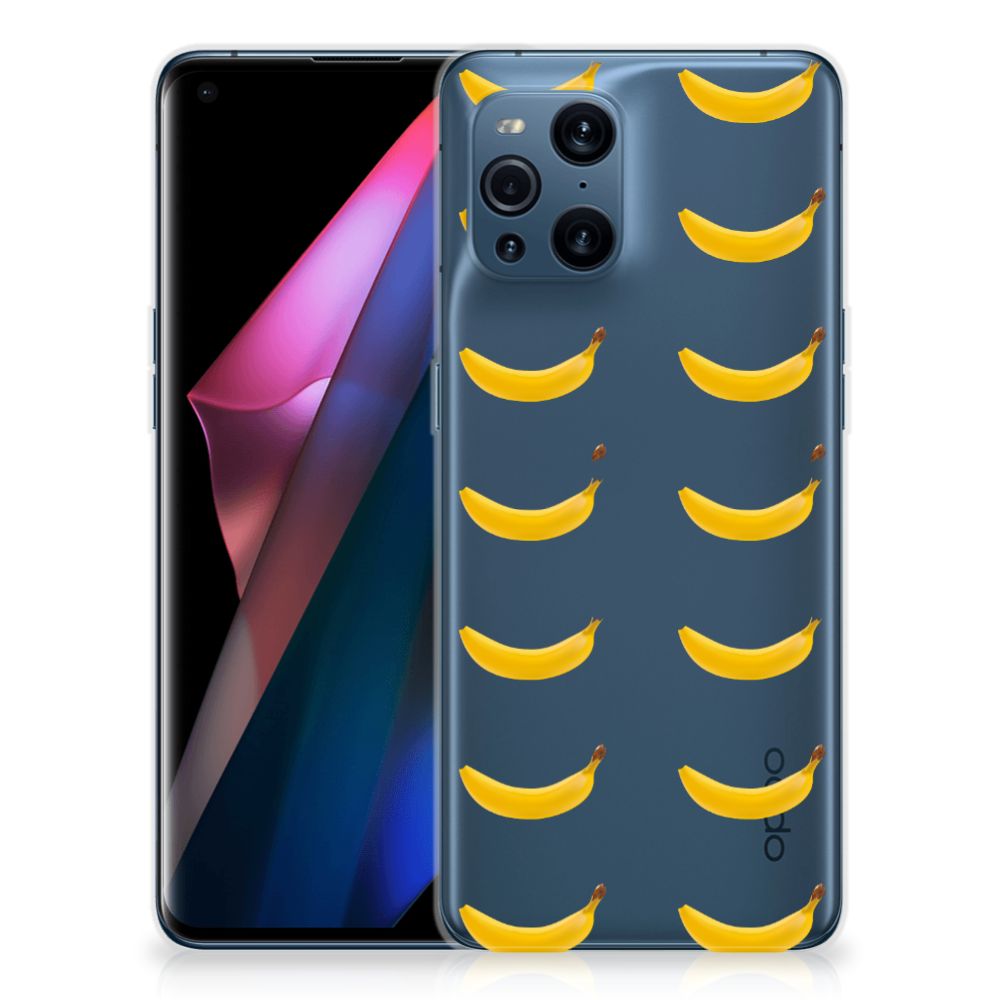 OPPO Find X3 | X3 Pro Siliconen Case Banana