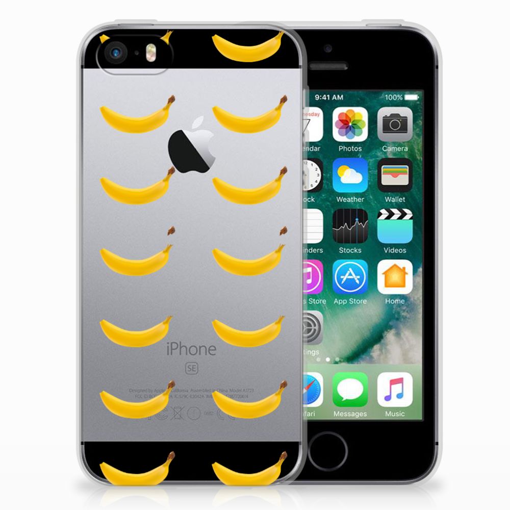 Apple iPhone SE | 5S Siliconen Case Banana