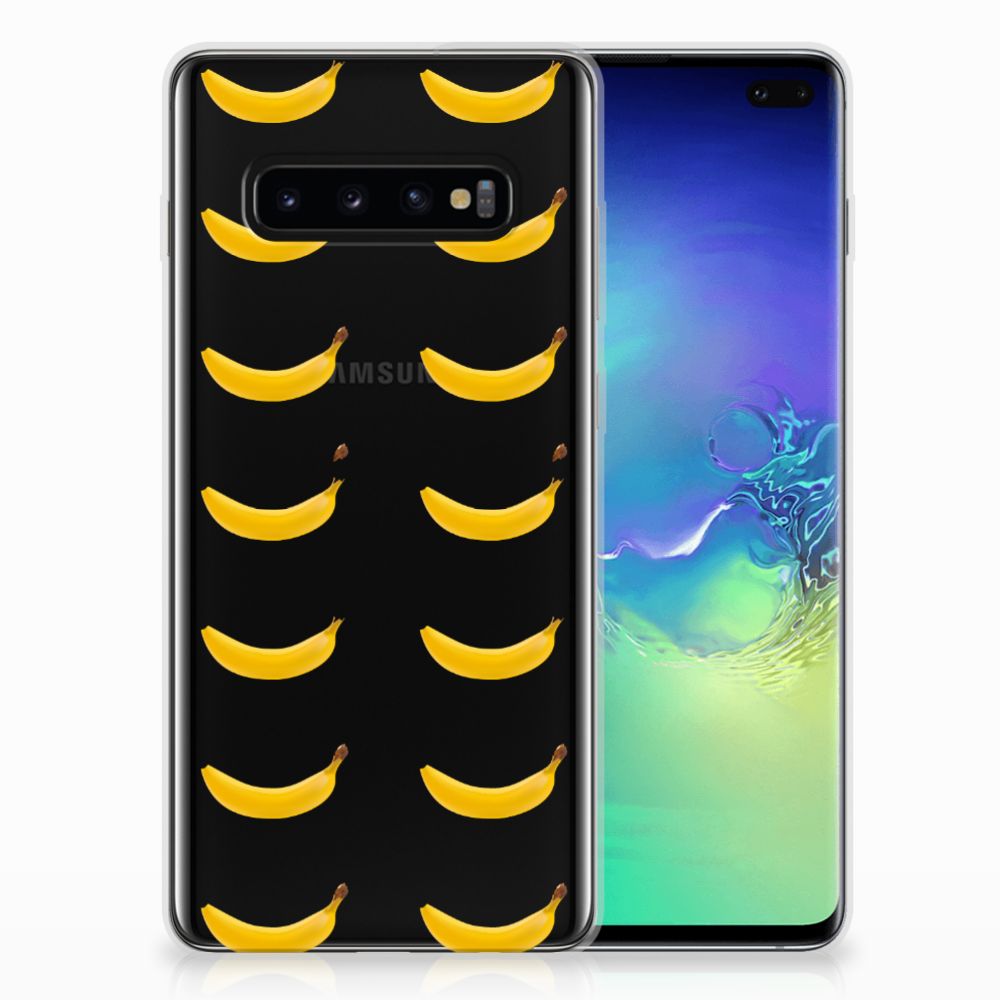 Samsung Galaxy S10 Plus Siliconen Case Banana