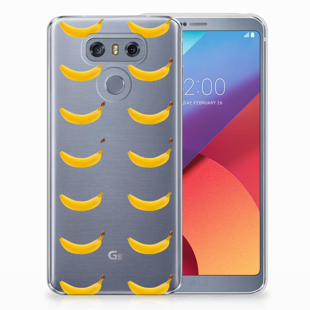 LG G6 Siliconen Case Banana