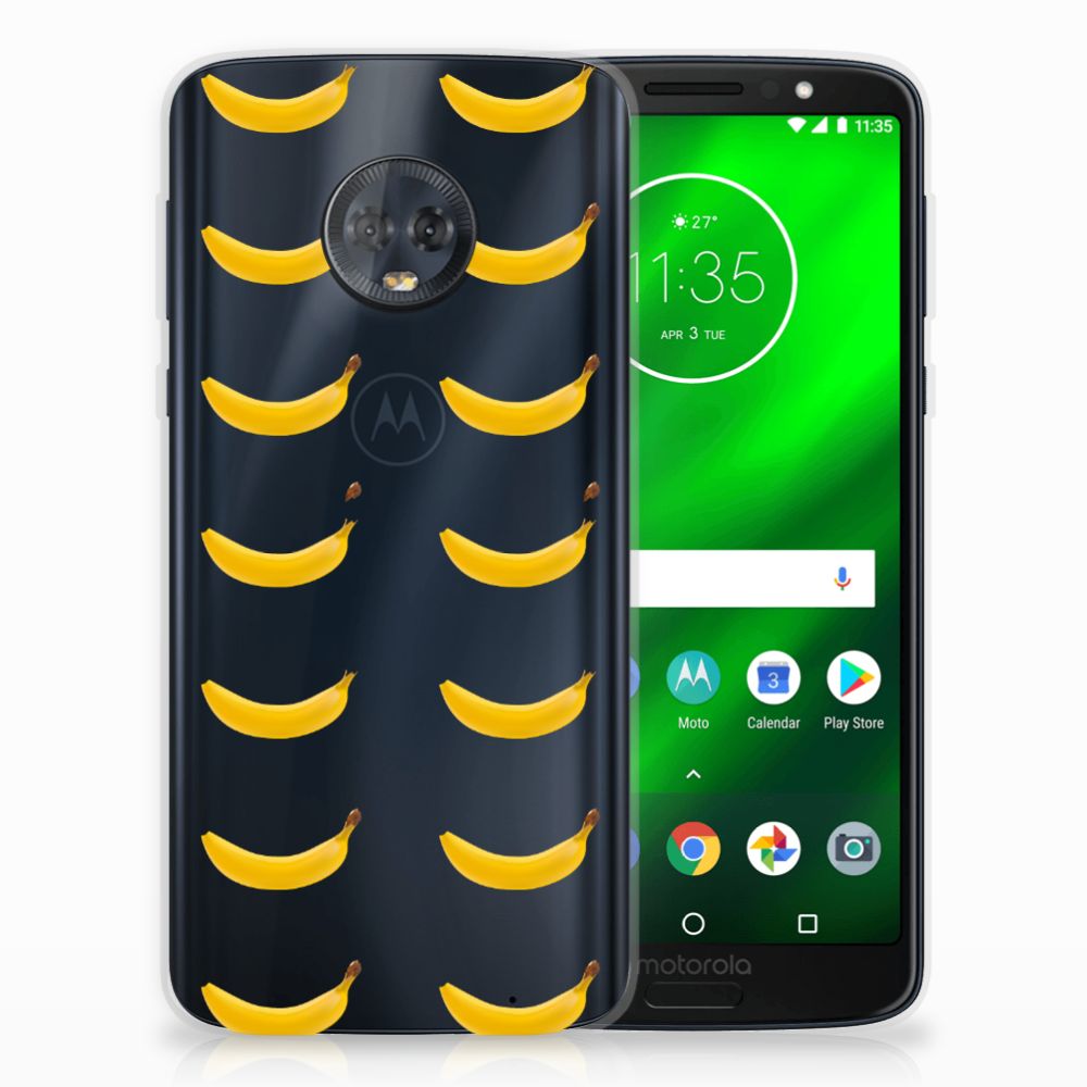 Motorola Moto G6 Plus Siliconen Case Banana