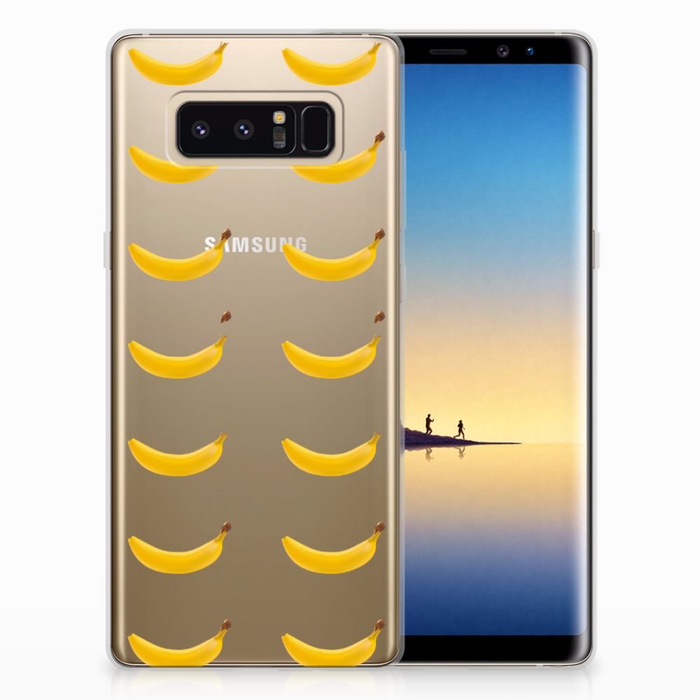 Samsung Galaxy Note 8 Siliconen Case Banana