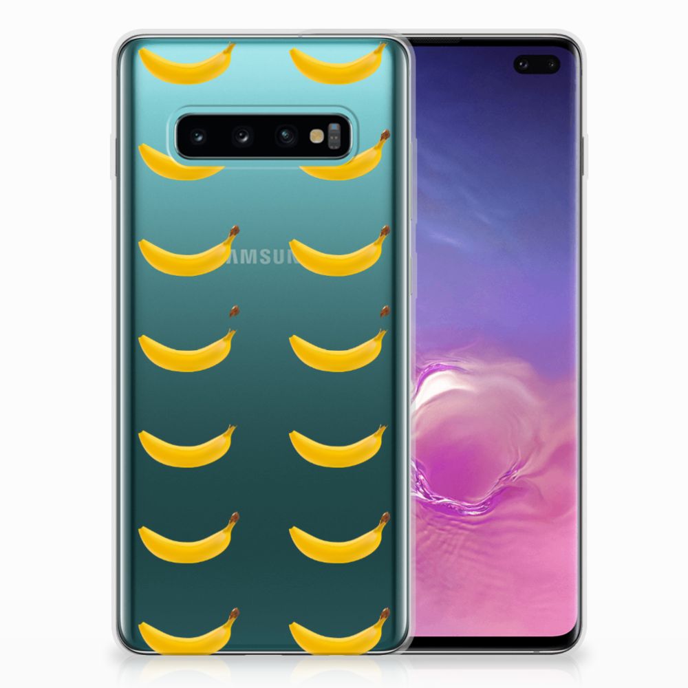 Samsung Galaxy S10 Plus Siliconen Case Banana