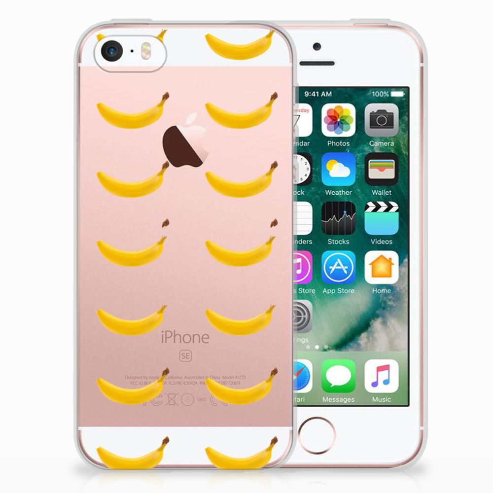 Apple iPhone SE | 5S Siliconen Case Banana