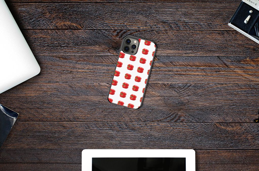 iPhone 12 Pro Max Silicone Case Paprika Red