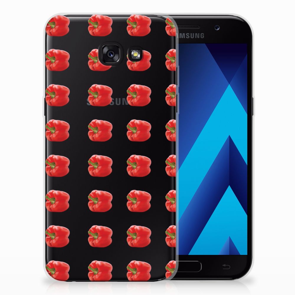 Samsung Galaxy A5 2017 Siliconen Case Paprika Red