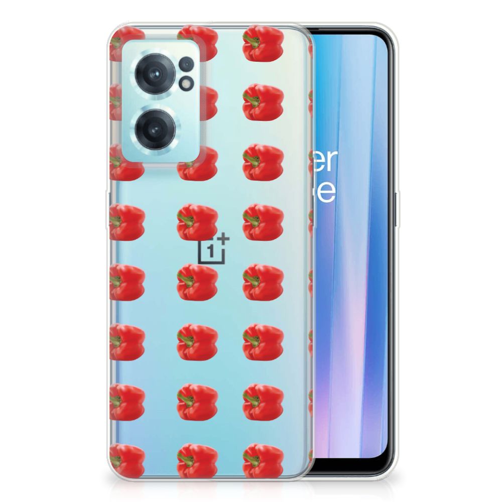 OnePlus Nord CE 2 5G Siliconen Case Paprika Red