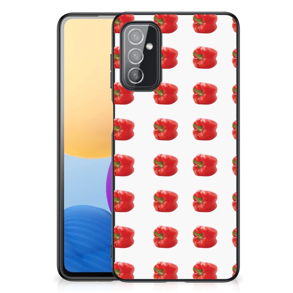 Samsung Galaxy M52 Back Cover Hoesje Paprika Red